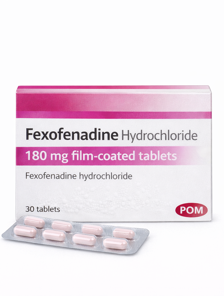Fexofenadine 180mg Tablets - 30 tablets