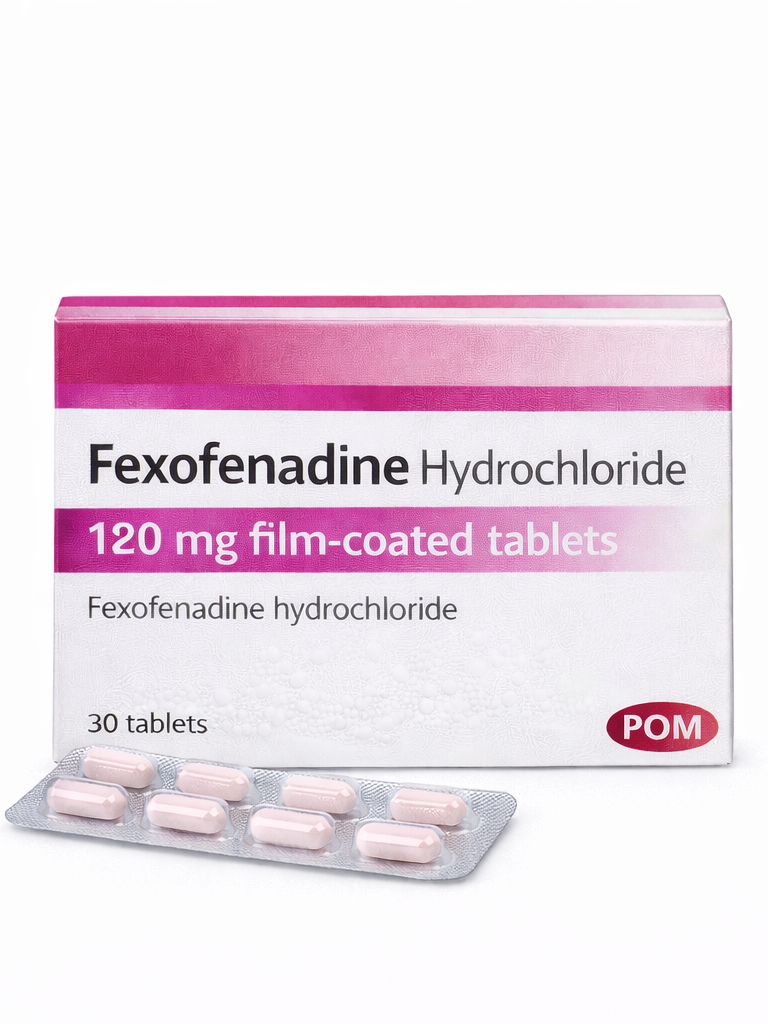 Fexofenadine 120mg Tablets - 30 tablets