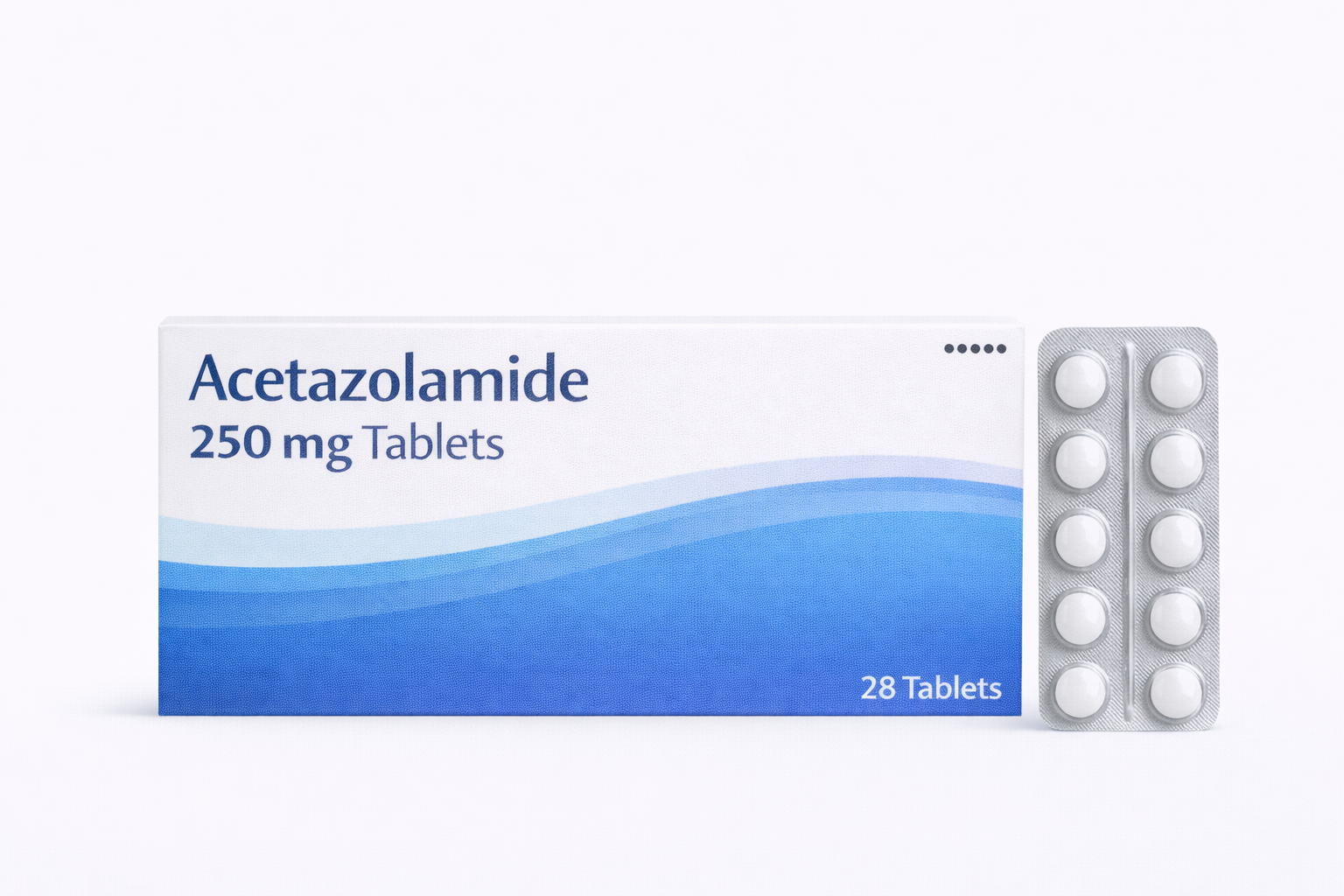 Acetazolamide - 28 tablets