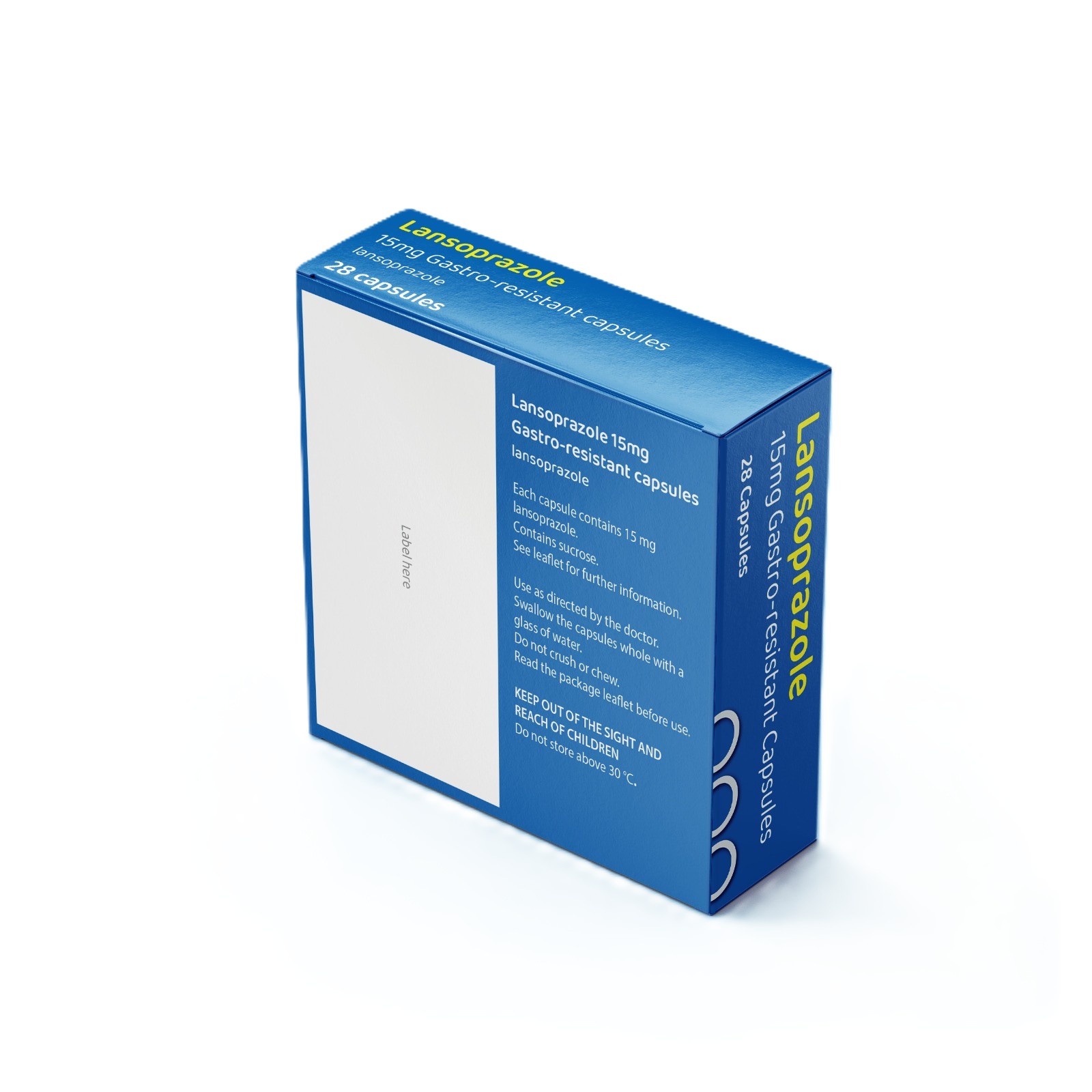 Lansoprazole 15mg - Pack of 28 Capsules