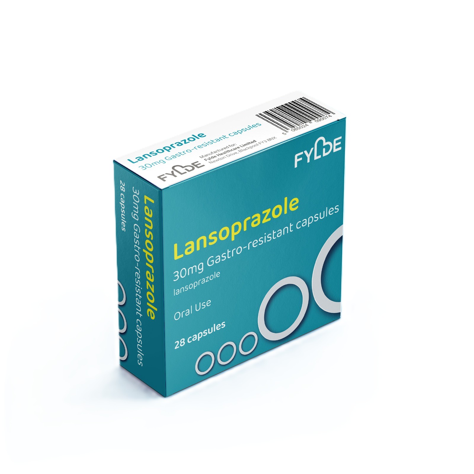 Lansoprazole 30mg - Pack of 28 Capsules