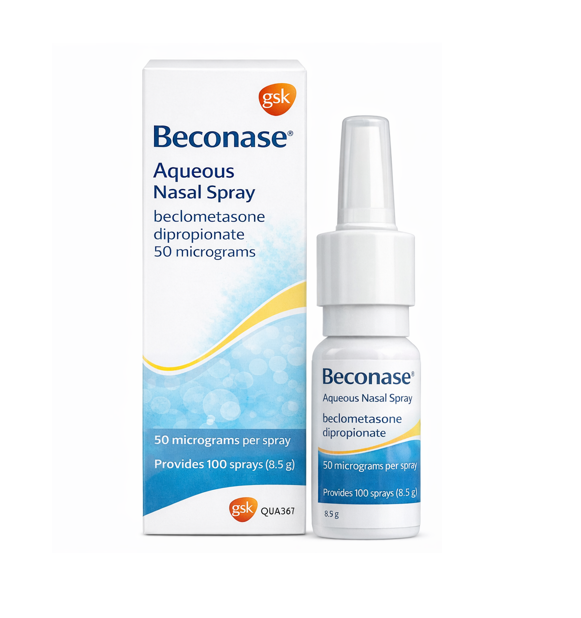 Beconase Aqueous 50 mcg Nasal Spray