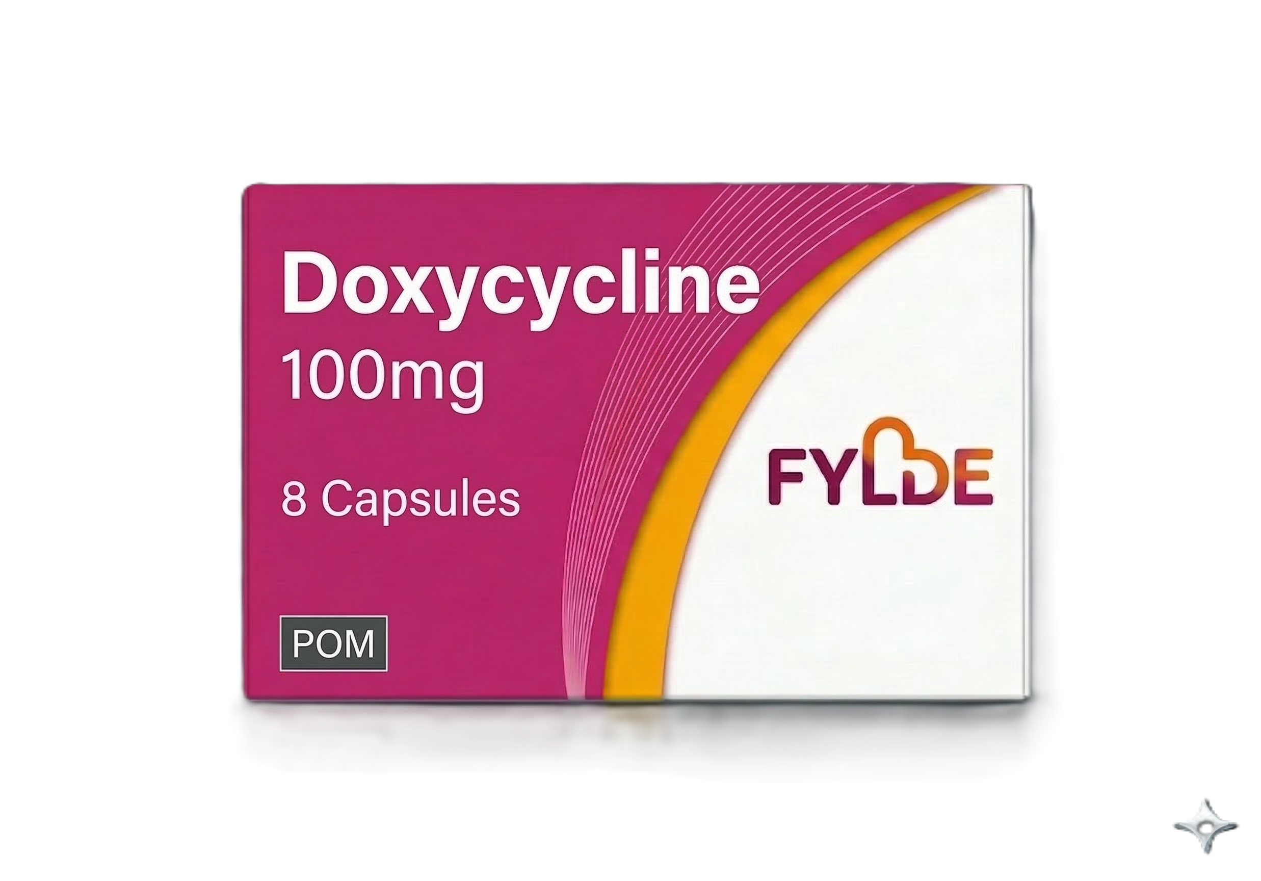 Doxycycline 100mg Capsules - 8 Capsules