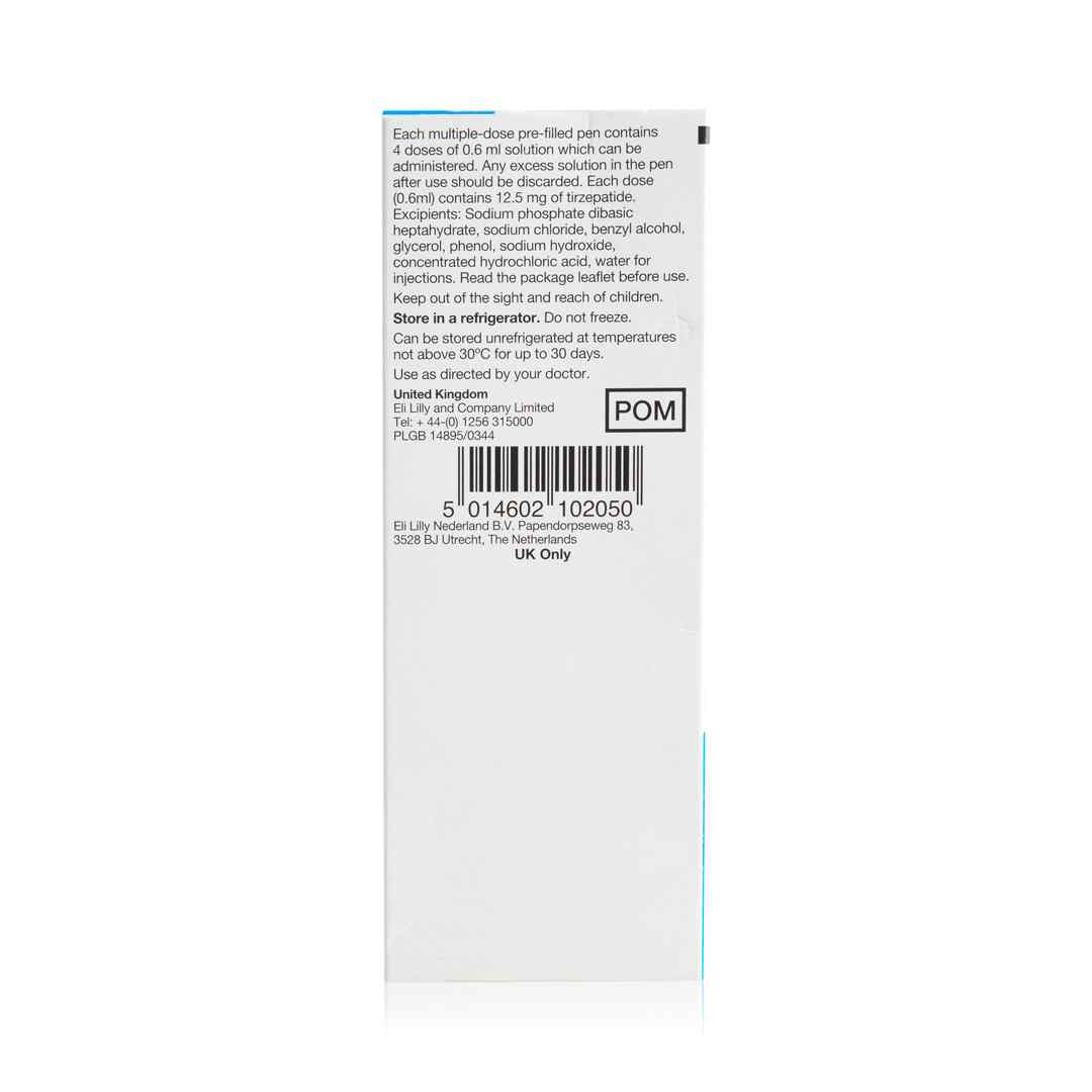 Mounjaro 12.5 mg Weight Loss Injection (Repeat Orders)