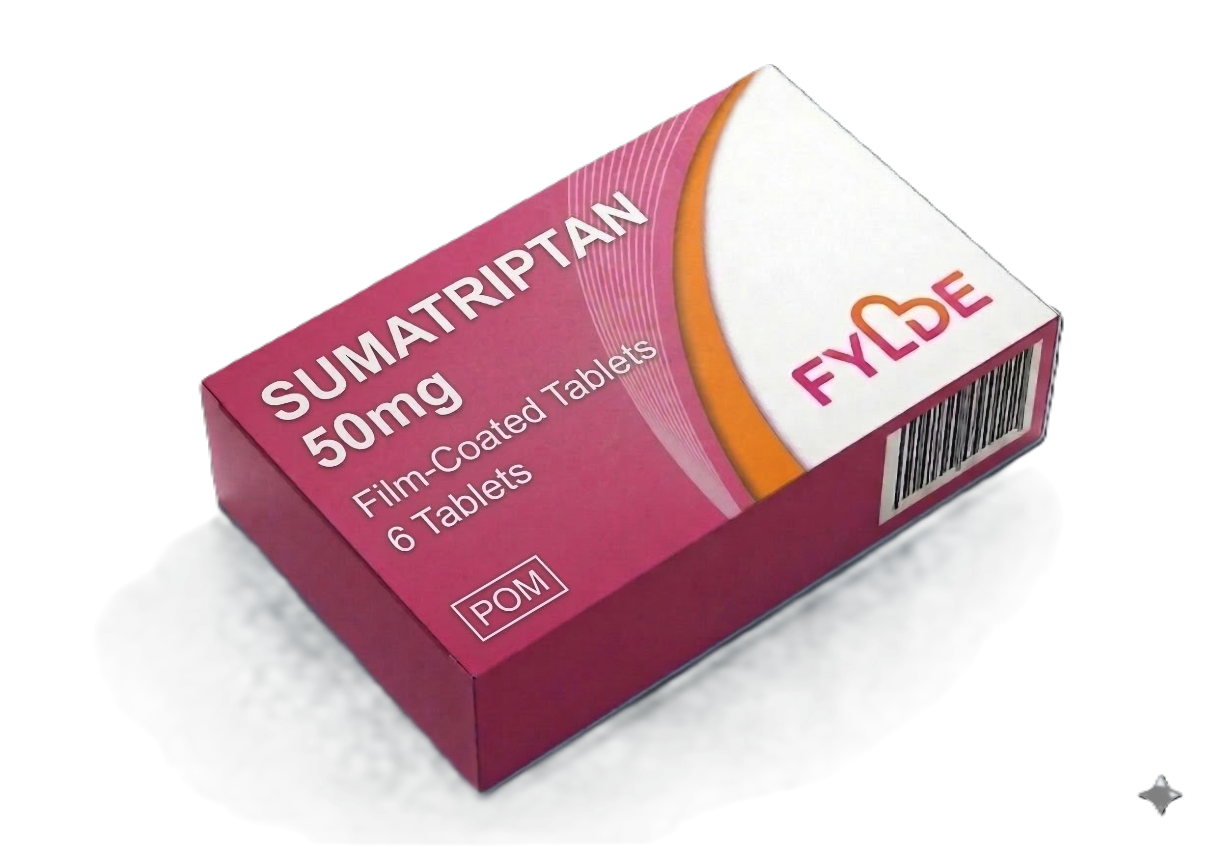 Sumatriptan Headache Relief 50mg - Pack of 6