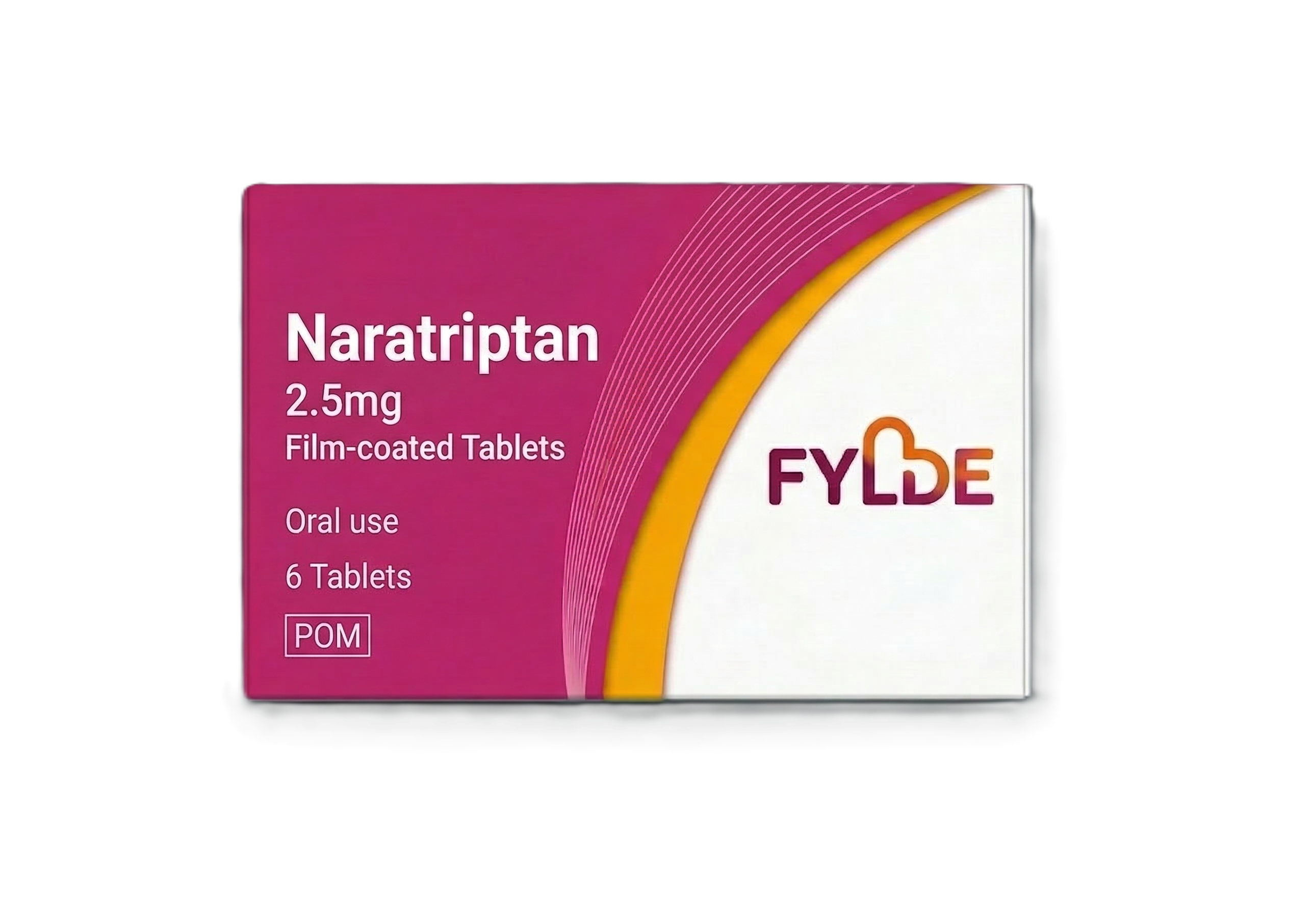 Naratriptan Migraine Relief - 2.5mg Pack of 6